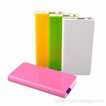 Ultra-thin Power Bank with 6,000mAh Capacity, Classical Book Design, Triple Safety Protection